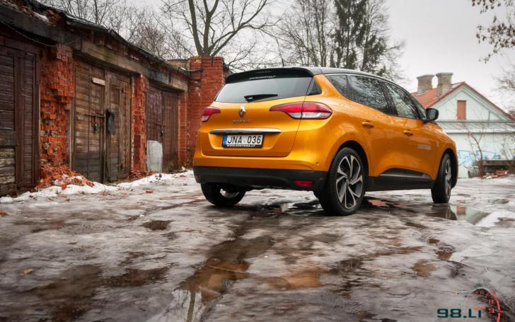 Renault Scenic/Vytauto Pilkausko nuotrauka