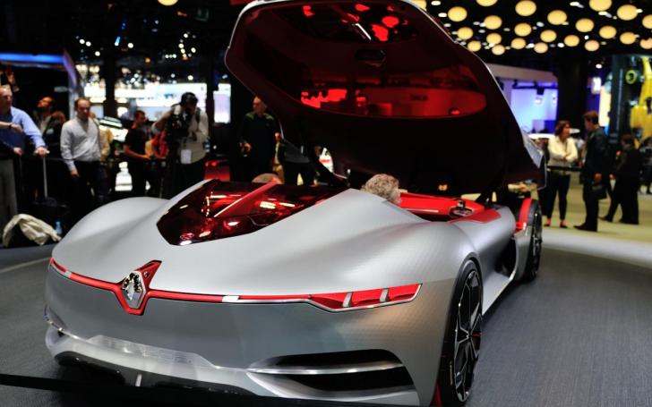 Renault Trezor Concept/Vytauto Pilkausko nuotrauka