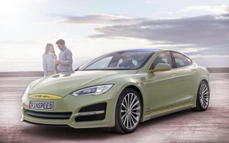 Rinspeed Tesla Model S XchangE/Gamintojo nuotrauka