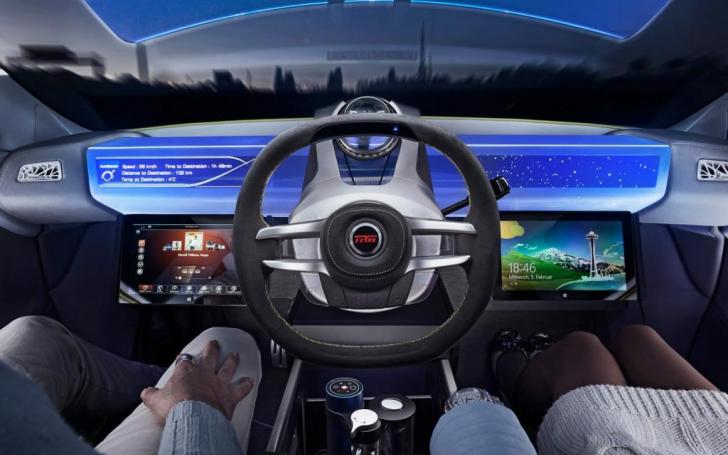 Rinspeed Tesla Model S XchangE/Gamintojo nuotrauka