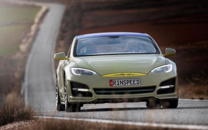 Rinspeed Tesla Model S XchangE/Gamintojo nuotrauka