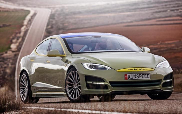 Rinspeed Tesla Model S XchangE/Gamintojo nuotrauka