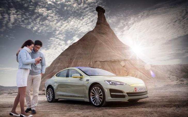 Rinspeed Tesla Model S XchangE/Gamintojo nuotrauka