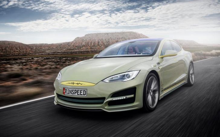 Rinspeed Tesla Model S XchangE/Gamintojo nuotrauka