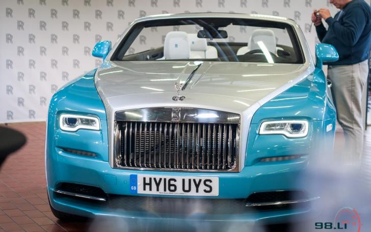 Rolls-Royce serviso atidarymas Vilniuje/Vytauto Pilkausko nuotrauka