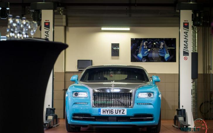 Rolls-Royce serviso atidarymas Vilniuje/Vytauto Pilkausko nuotrauka