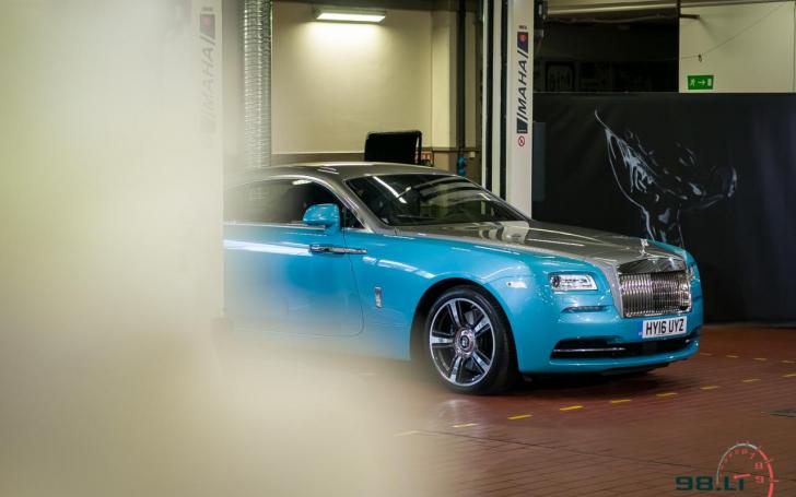 Rolls-Royce serviso atidarymas Vilniuje/Vytauto Pilkausko nuotrauka