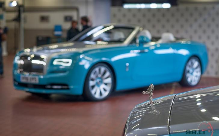 Rolls-Royce serviso atidarymas Vilniuje/Vytauto Pilkausko nuotrauka