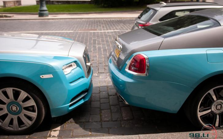 Rolls-Royce Wraith ir Dawn