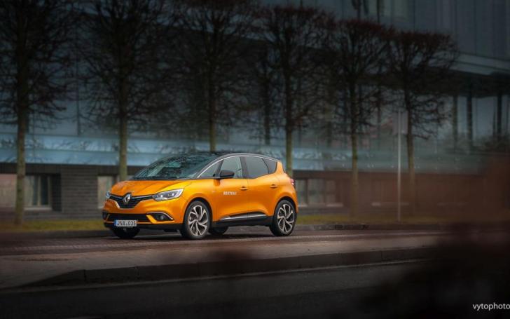 Renault Scenic/Vytauto Pilkausko nuotrauka