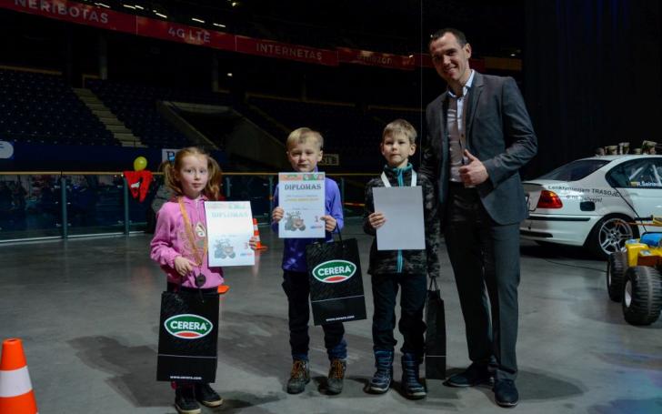 Vaikų slalomas/Luko Laurikiečio nuotrauka