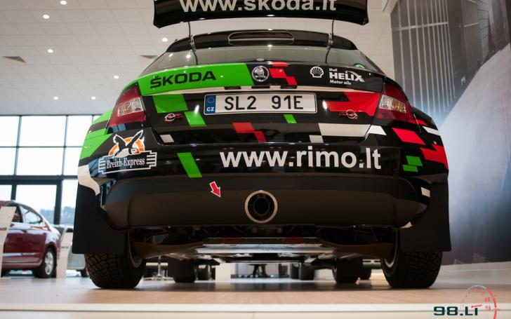 Šokda Fabia R5/Vytauto Pilkausko nuotrauka