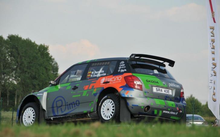 Martynas Samuitis pristatė Škoda Fabia S2000
