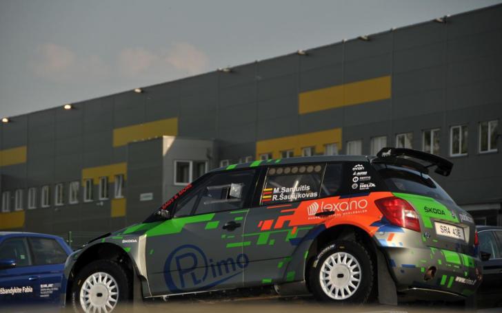 Martynas Samuitis pristatė Škoda Fabia S2000