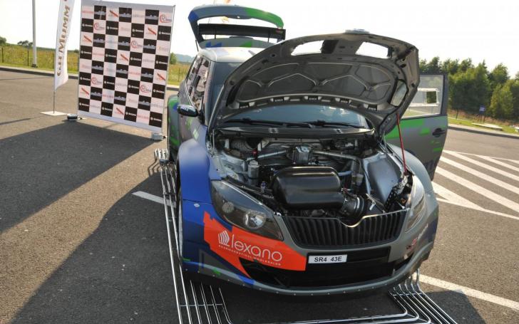 Martynas Samuitis pristatė Škoda Fabia S2000