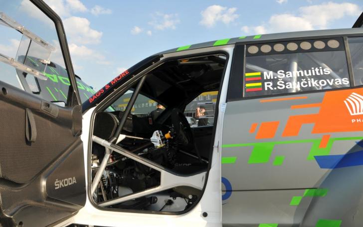 Martynas Samuitis pristatė Škoda Fabia S2000