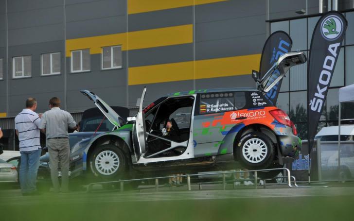 Martynas Samuitis pristatė Škoda Fabia S2000