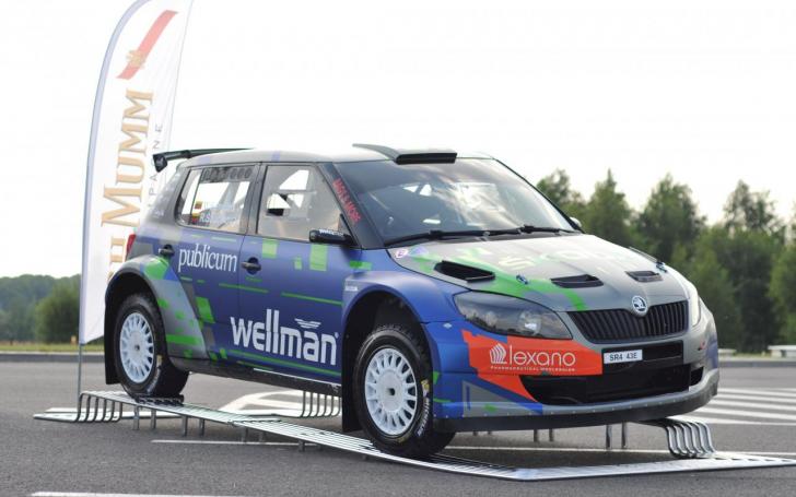 Martynas Samuitis pristatė Škoda Fabia S2000