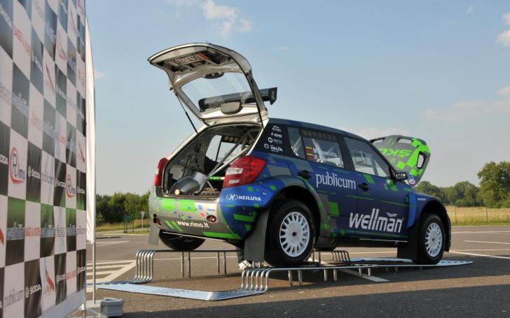 Martynas Samuitis pristatė Škoda Fabia S2000