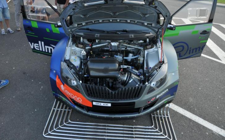 Martyno Samuičio Škoda Fabia S2000/Vytauto Pilkausko nuotrauka Martynas Samuitis pristatė Škoda Fabia S2000