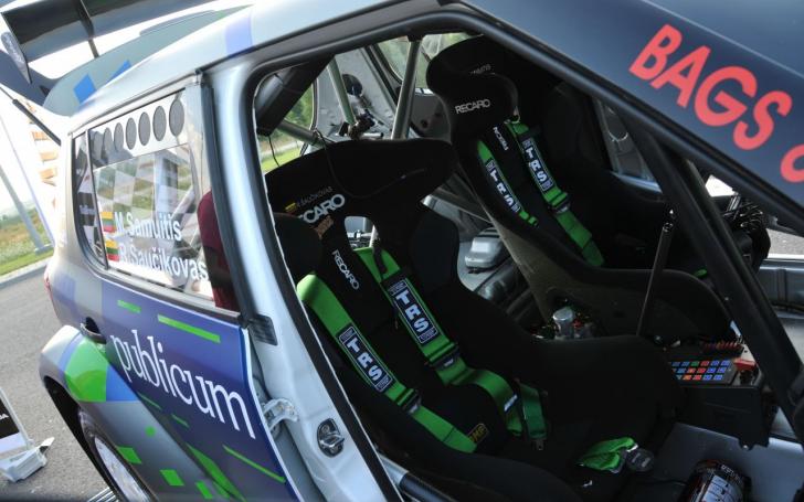 Martynas Samuitis pristatė Škoda Fabia S2000
