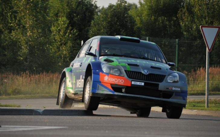 Martynas Samuitis pristatė Škoda Fabia S2000