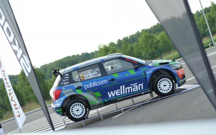 Martynas Samuitis pristatė Škoda Fabia S2000