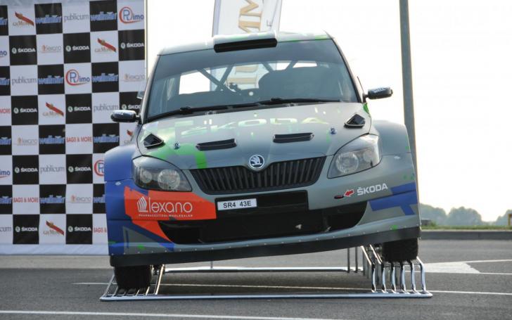 Martynas Samuitis pristatė Škoda Fabia S2000