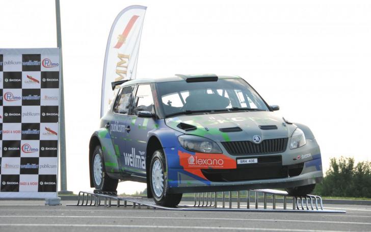 Martynas Samuitis pristatė Škoda Fabia S2000