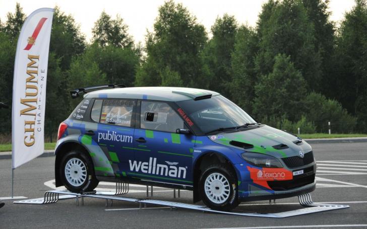 Martynas Samuitis pristatė Škoda Fabia S2000
