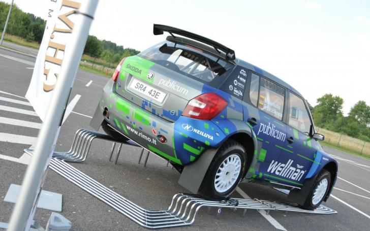 Martynas Samuitis pristatė Škoda Fabia S2000