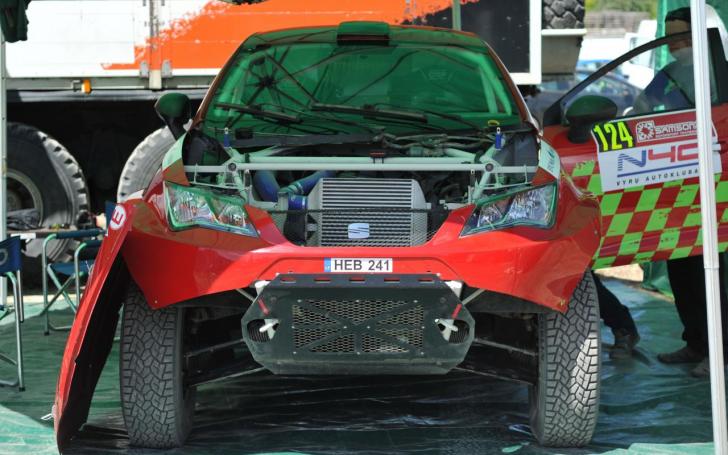 Samsonas Motorsport Rally Utena 2015: serviso zona