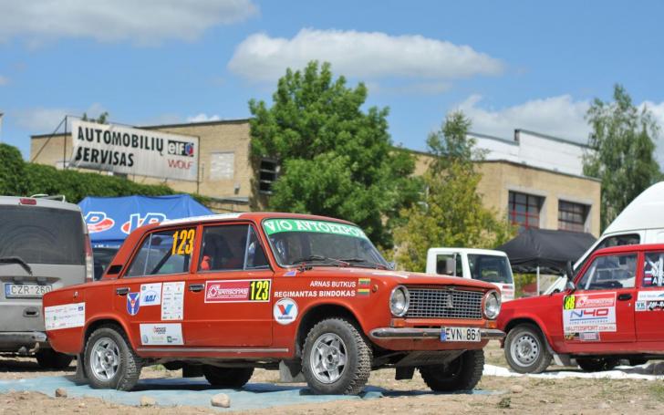 Samsonas Motorsport Rally Utena 2015: serviso zona