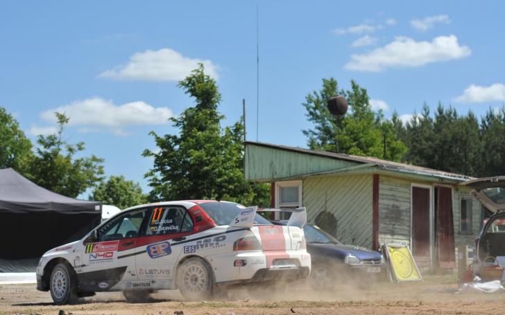 Samsonas Motorsport Rally Utena 2015: serviso zona