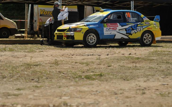 Samsonas Motorsport Rally Utena 2015: serviso zona