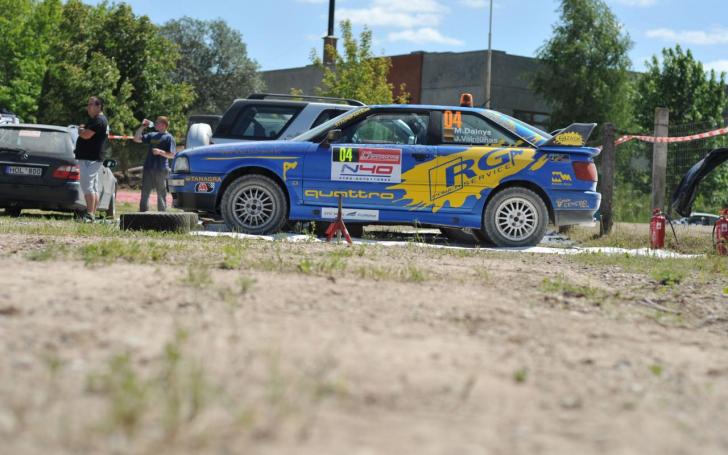 Samsonas Motorsport Rally Utena 2015: serviso zona
