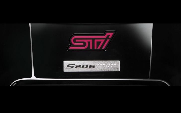 Subaru JDM Impreza STI S206/Gamintojo nuotrauka