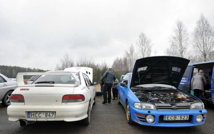 Subaru klubas Gate crash