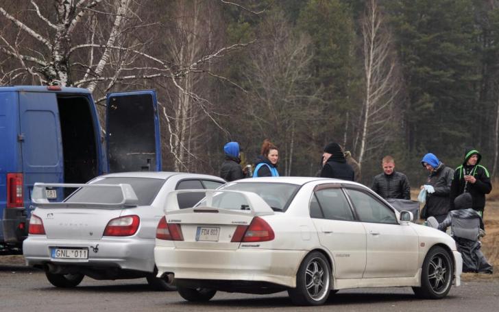 Subaru klubas Gate crash