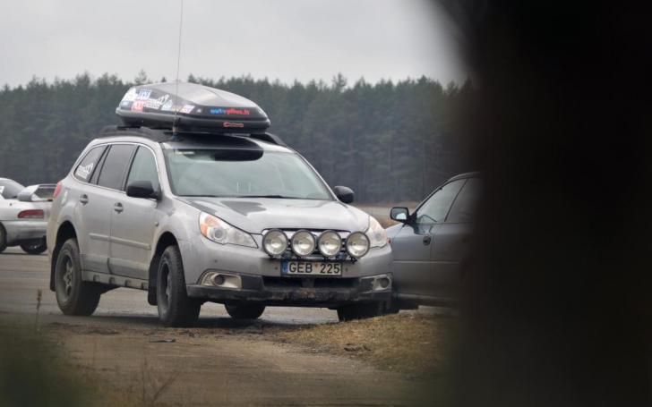 Subaru klubas Gate crash