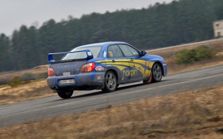 Subaru klubas Gate crash