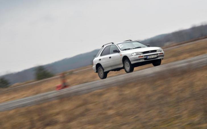Subaru klubas Gate crash