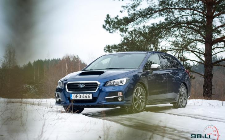Subaru Levorg/Vytauto Pilkausko nuotrauka