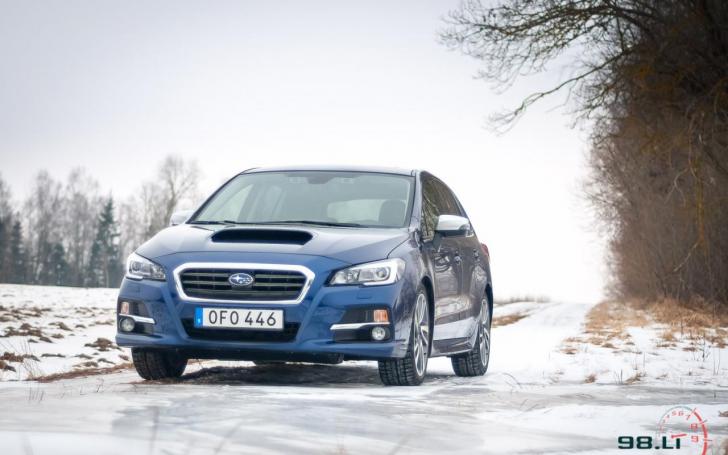 Subaru Levorg/Vytauto Pilkausko nuotrauka