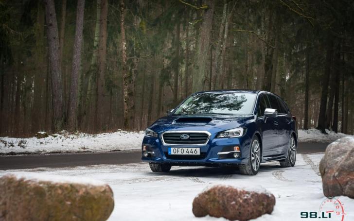 Subaru Levorg/Vytauto Pilkausko nuotrauka