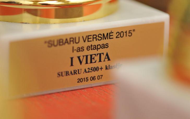 Subaru Versmė 2015