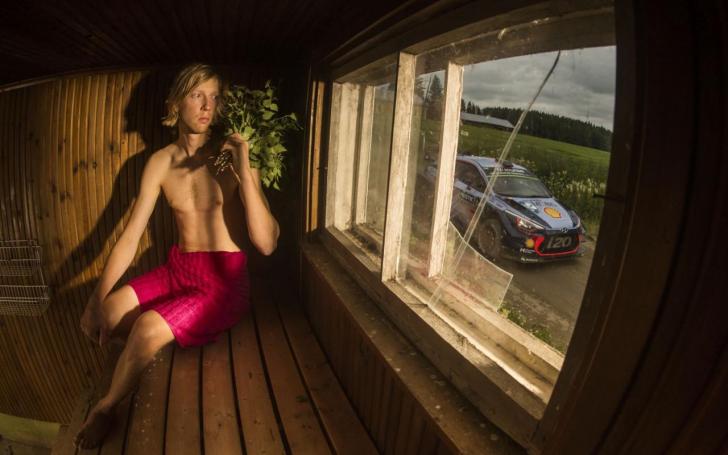 Suomijos ralis/Jaanus Ree Red Bull Content Pool nuotrauka
