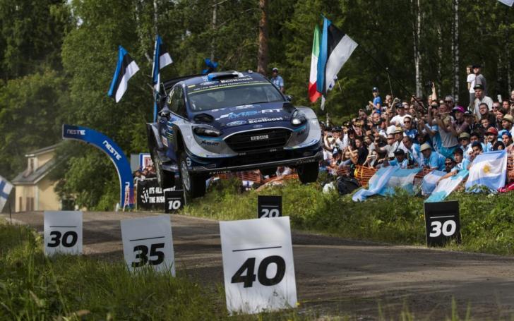 Suomijos ralis/Jaanus Ree Red Bull Content Pool nuotrauka