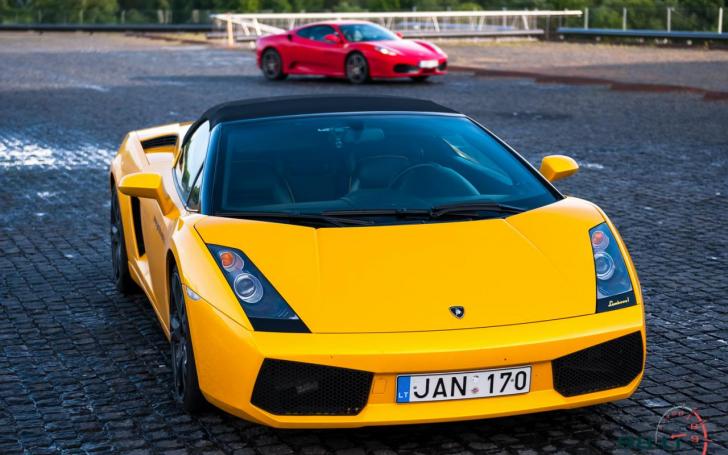 Lamborghini Gallardo/Vytauto Pilkausko nuotrauka