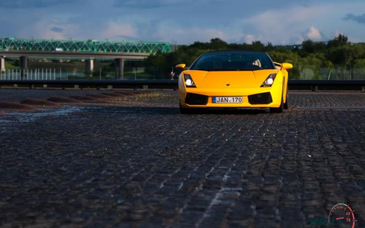 Lamborghini Gallardo/Vytauto Pilkausko nuotrauka Lamborghini Gallardo/Vytauto Pilkausko nuotrauka